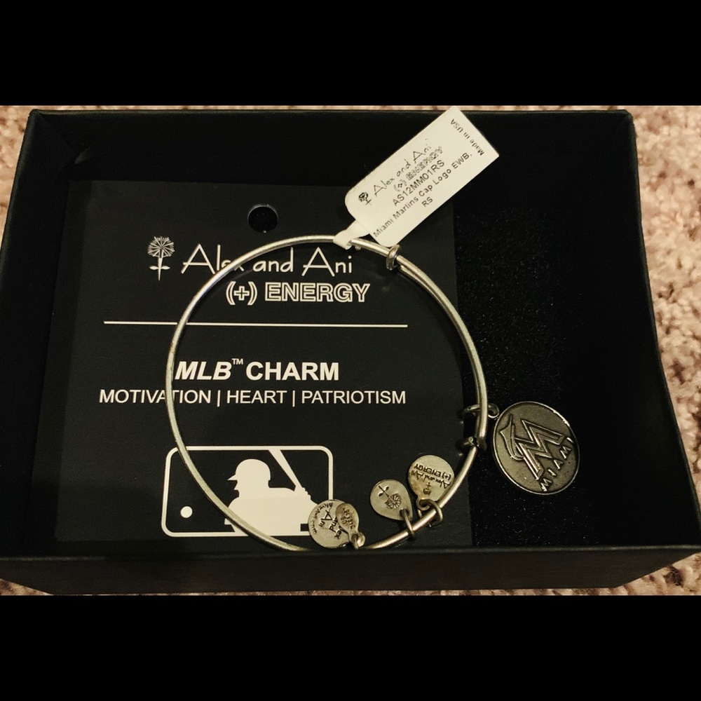 Alex and Ani MLB Marlins bracelet